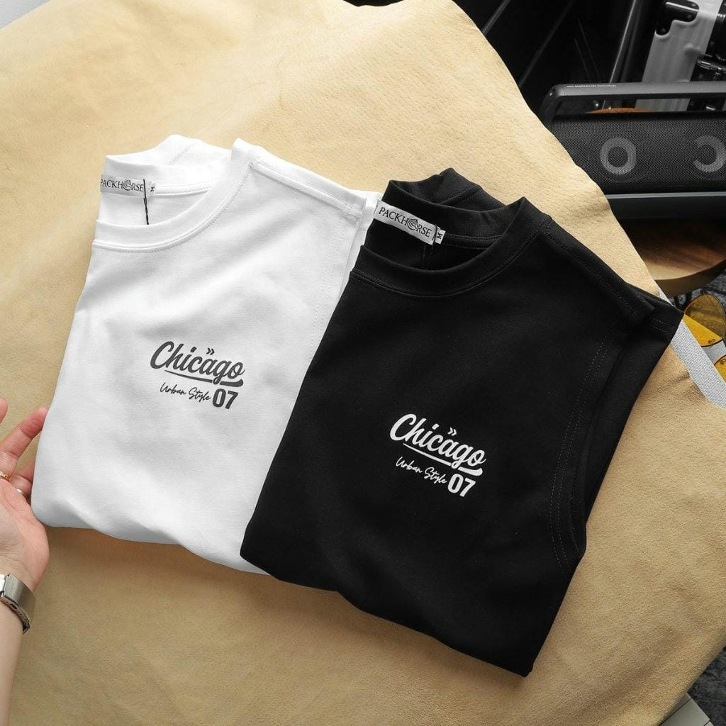 Áo ba lỗ nam Chicago Cotton 100% thoáng mát, áo sát nách nam tanktop thể thao mặc nhà basic cao cấp ReYES RBL002 - Ảnh 9