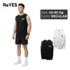 Áo ba lỗ nam Chicago cotton khô thoáng mát tanktop nam basic đi gym/ở nhà màu đen trắng size M-XXL ReYES RBL002
