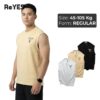 Áo ba lỗ nam Tanktop ACD ReYES RBL001 cotton 100% co giãn 2 chiều áo trơn thoáng mát mùa hè Đen/Trắng/Kem M-XXL
