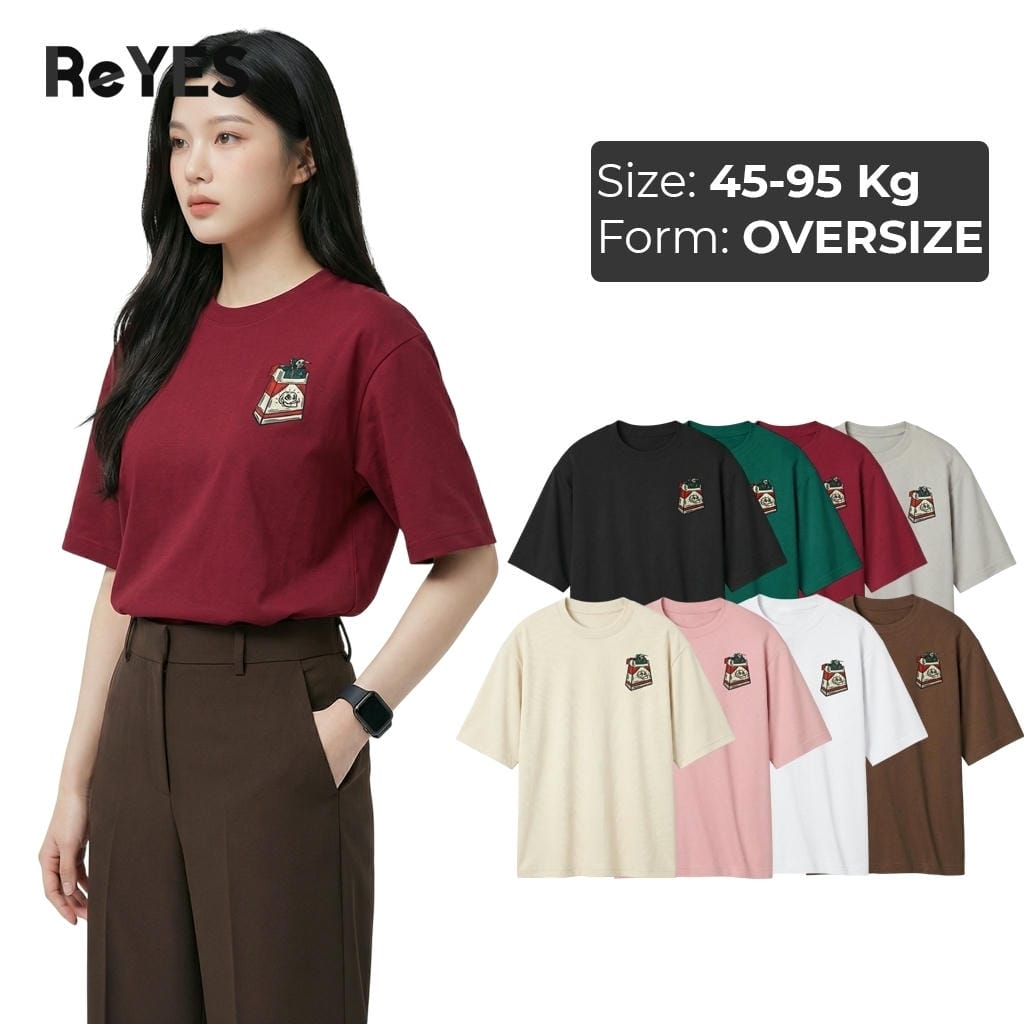 Áo phông nam nữ form rộng BOX, áo thun unisex cotton khô thấm hút, nhiều màu cá tính ReYES ROT015
