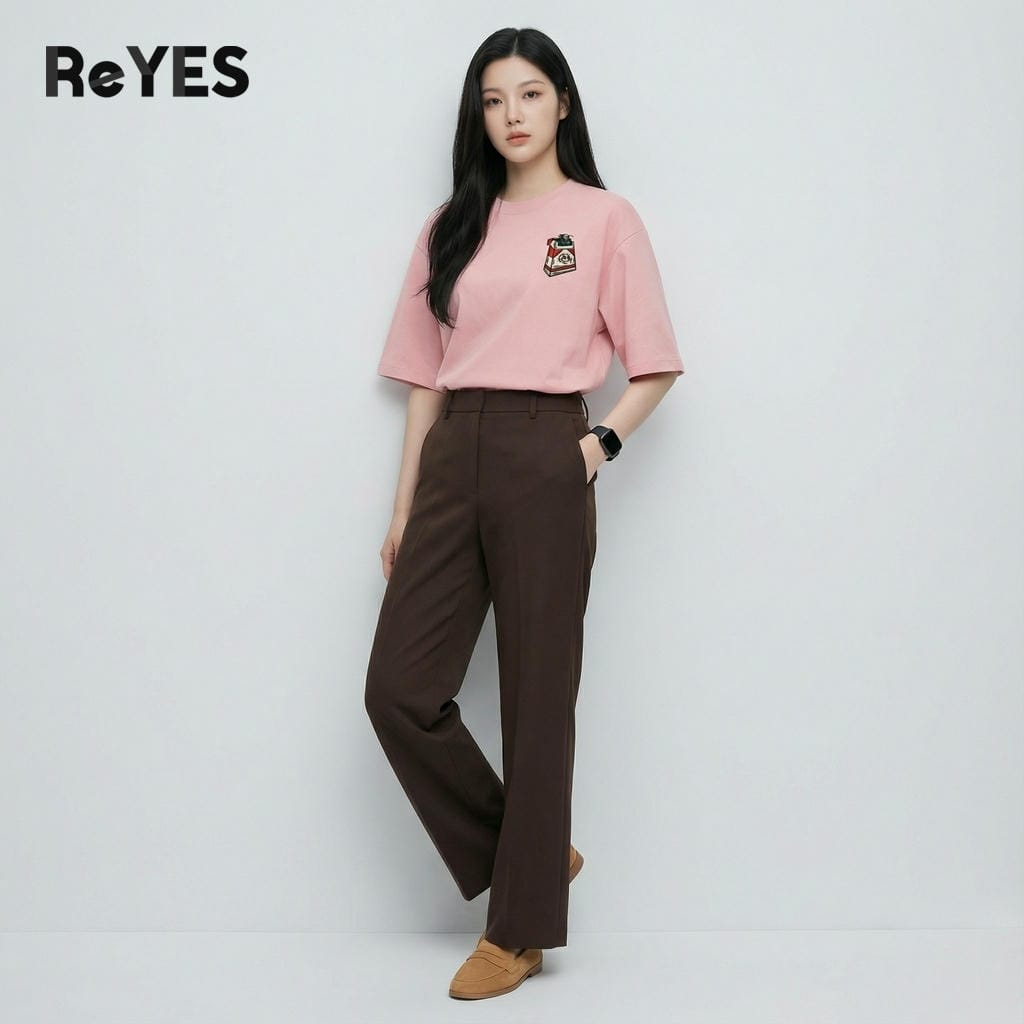 Áo phông nam nữ form rộng BOX, áo thun unisex cotton khô thấm hút, nhiều màu cá tính ReYES ROT015 - Ảnh 6