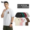 áo phông nam nữ form rộng BOX cotton thấm hút, tay ngắn, phối streetwear, mặc đôi nhóm bạn ReYES ROT015