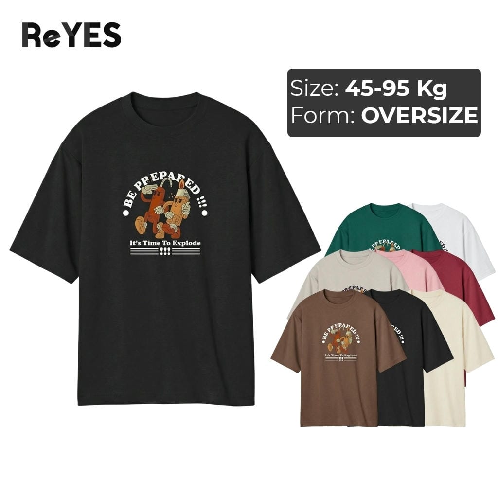 Áo phông nam nữ form rộng oversize cotton khô 100% thấm hút, áo thun unisex mặc đôi dạo phố ReYES ROT016