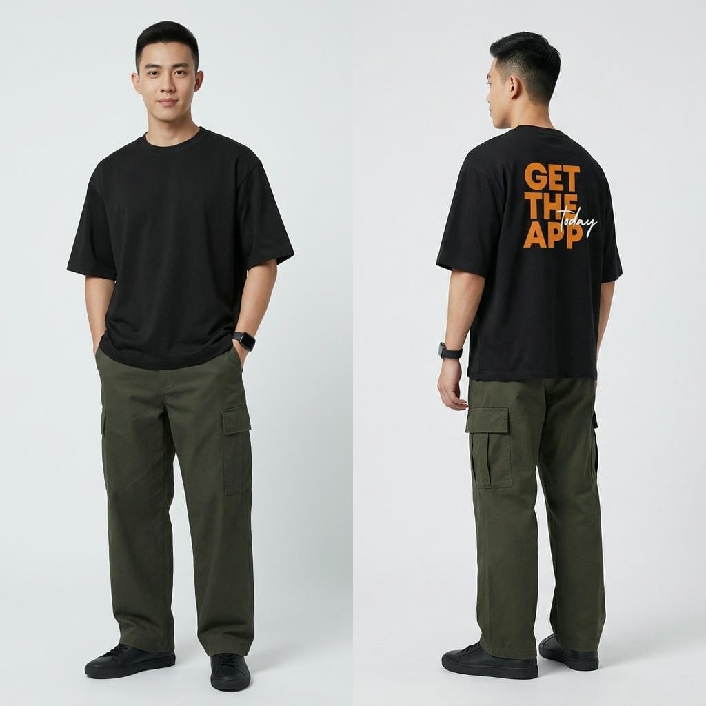 Áo phông nam nữ form rộng oversize ReYES ROT004 100% cotton thấm hút mồ hôi áo thun unisex basic nhiều màu - Ảnh 5