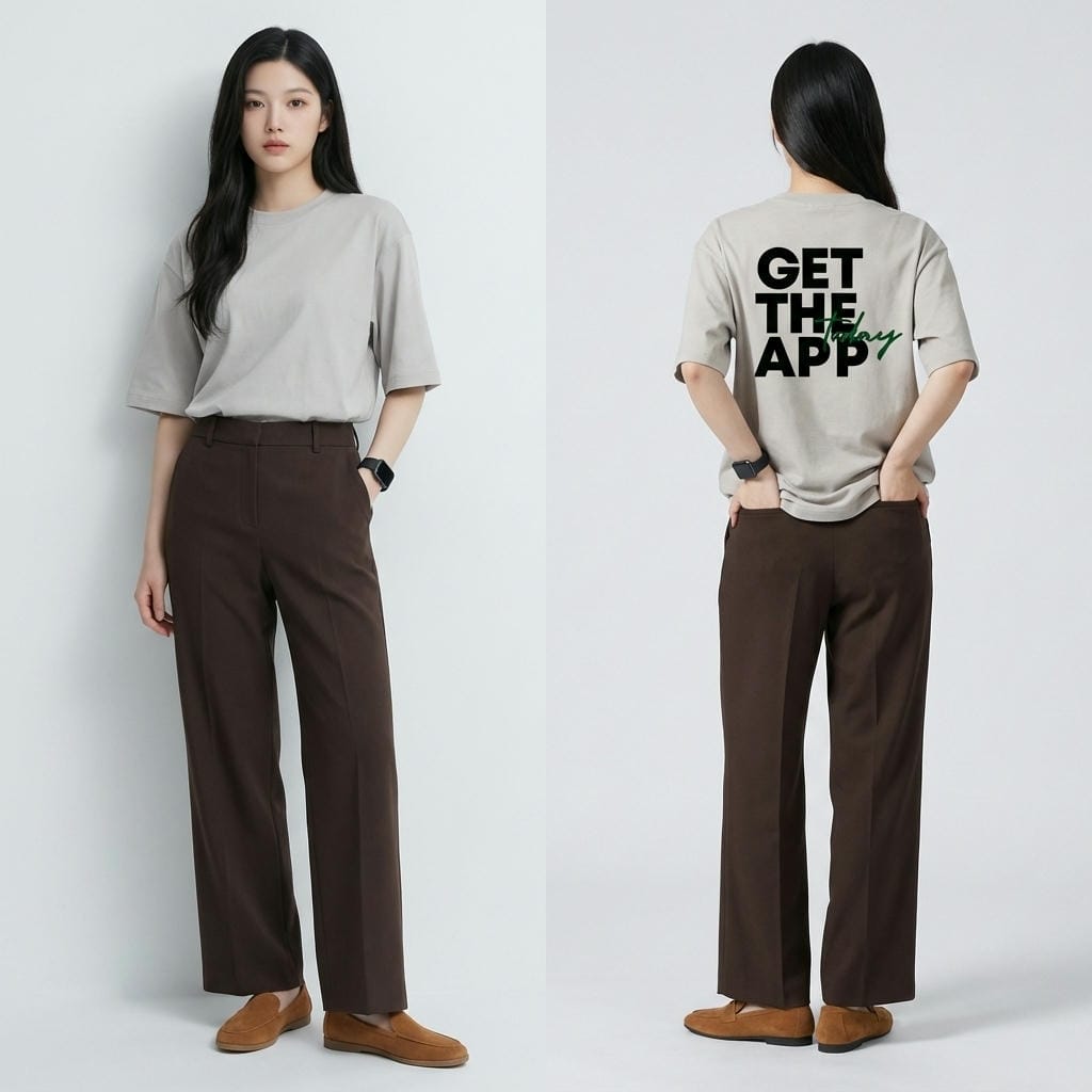 Áo phông unisex nam nữ oversize ReYES ROT004 chất cotton khô dày dặn Áo thun form rộng basic mặc đôi đi học đi chơi - Ảnh 6