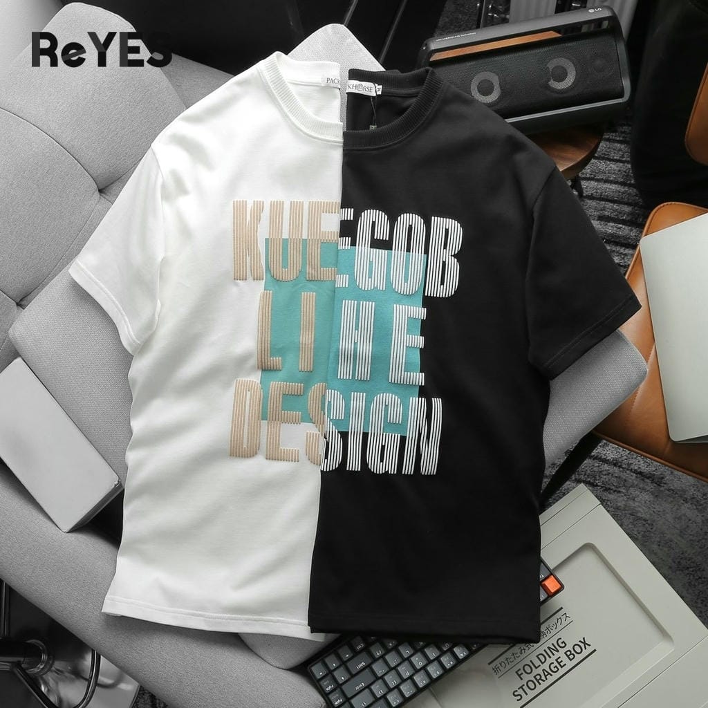 Áo Phông Unisex Nam Nữ Oversize ReYES ROT010 Chất Cotton Khô Thấm Hút - Áo Thun Unisex Form Rộng Tay Lỡ Basic Dễ Phối Đồ - Ảnh 8