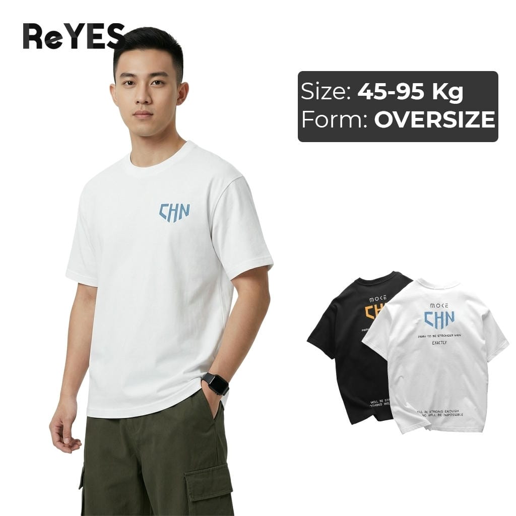 Áo phông unisex nam nữ tay lỡ chất cotton 100% thấm hút áo thun unisex form rộng in hình cá tính mặc đôi ReYES ROT013