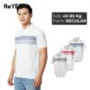 Áo polo nam Pegasus thun cá sấu lạnh cổ bẻ, phối sọc trẻ trung đi làm đi chơi ReYES RSP040