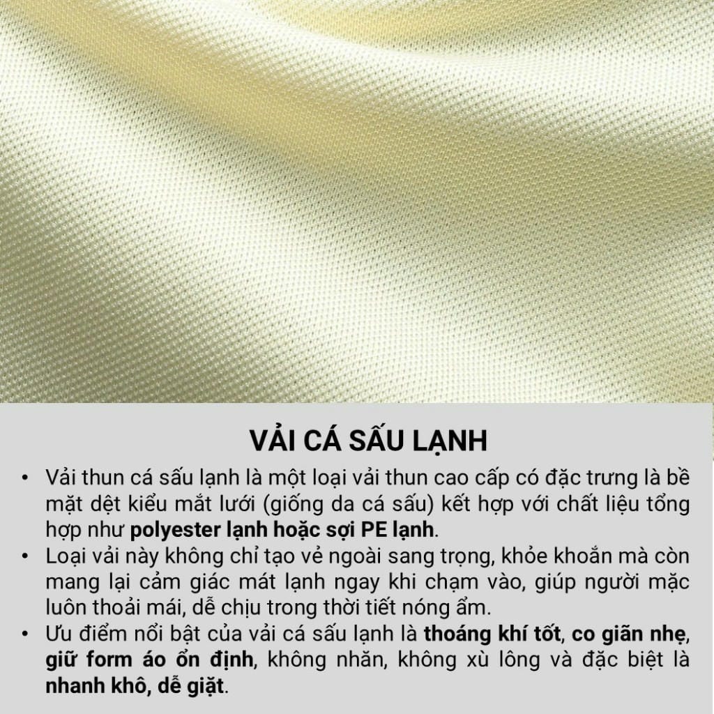 Alternative view of Áo polo nam tay ngắn chất cá sấu lạnh cao cấp form Regular thoáng mát lịch sự ReYES RSP051, có big size