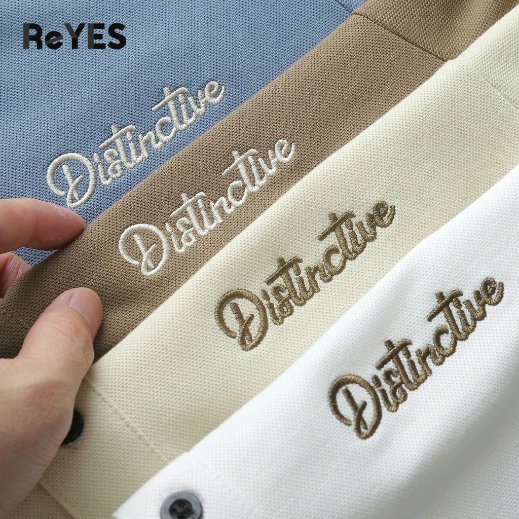 Áo polo nam tici cá sấu regular – ReYES RSP022, cổ bẻ phối viền, đi làm đi chơi, có big size - Ảnh 8