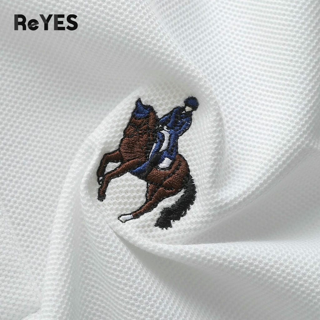 Áo Polo Nam Trung Niên Cao Cấp ReYES RSP013 – Vải Cá Sấu Thoáng Mát, Form Regular Dễ Phối - Ảnh 5