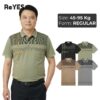 Áo polo nam trung niên Polo ReYES RSP087 vải cá sấu lạnh kẻ sọc có túi ngực, có big size