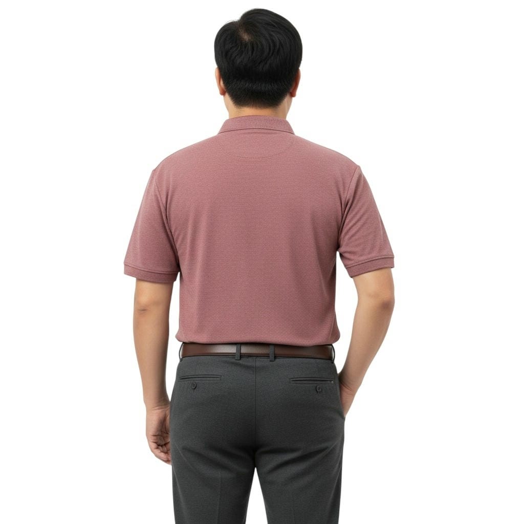 Áo polo nam trung niên ReYES RCP009 cao cấp, chất cotton muối thoáng mát co giãn, áo cho bố, có big size - Ảnh 8