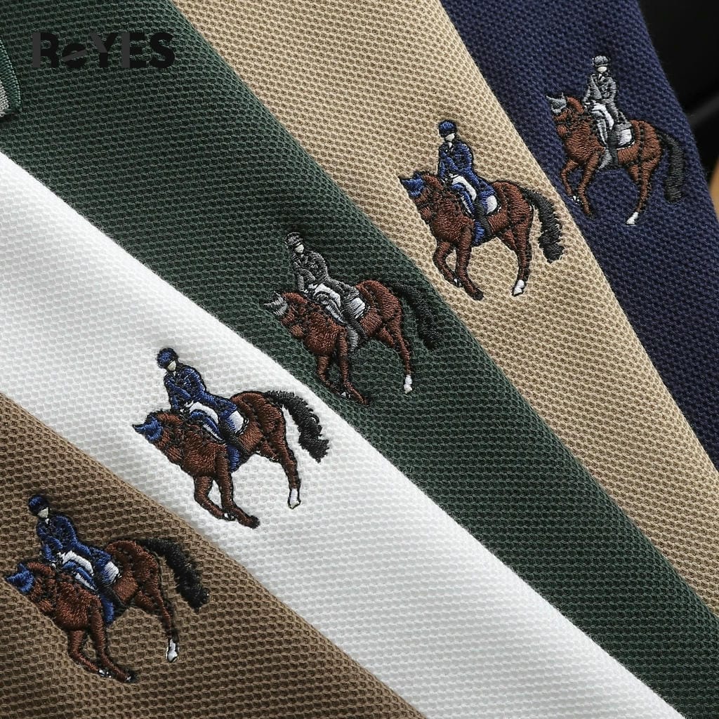 Áo polo nam vải cá sấu vảy cá cao cấp form regular co giãn thoáng mát sang trọng ReYES RSP013 - Ảnh 5