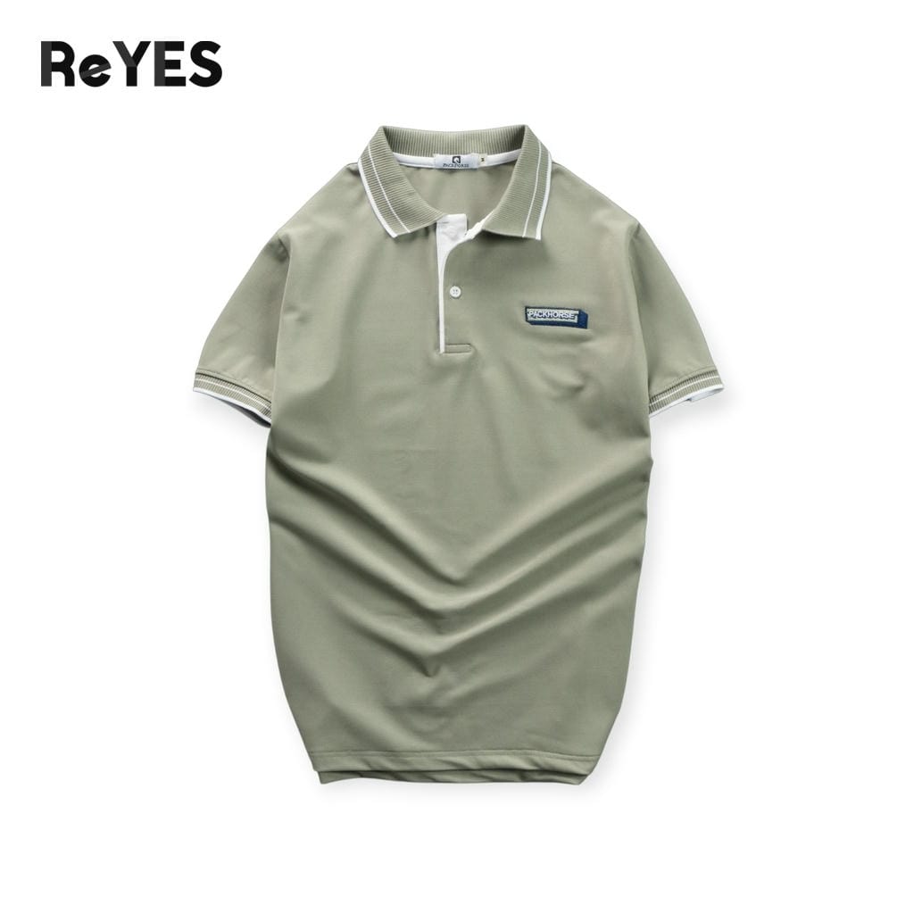 Áo thun nam có cổ ReYES RSP079 chất vải cá sấu mát mịn, co giãn thấm hút mồ hôi tốt, áo polo nam công sở basic - Ảnh 9