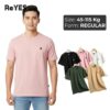 Áo thun nam cổ tròn big size vải cotton lụa co giãn 4 chiều form regular thấm hút mồ hôi ReYES RTX002