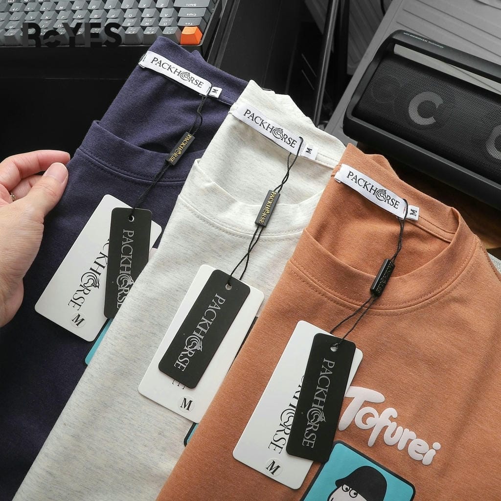 Áo thun nam cổ tròn cotton 100% form regular ReYES RTX018 in hình lưng đi học đi chơi thoáng mát, có size lớn, big size - Ảnh 7