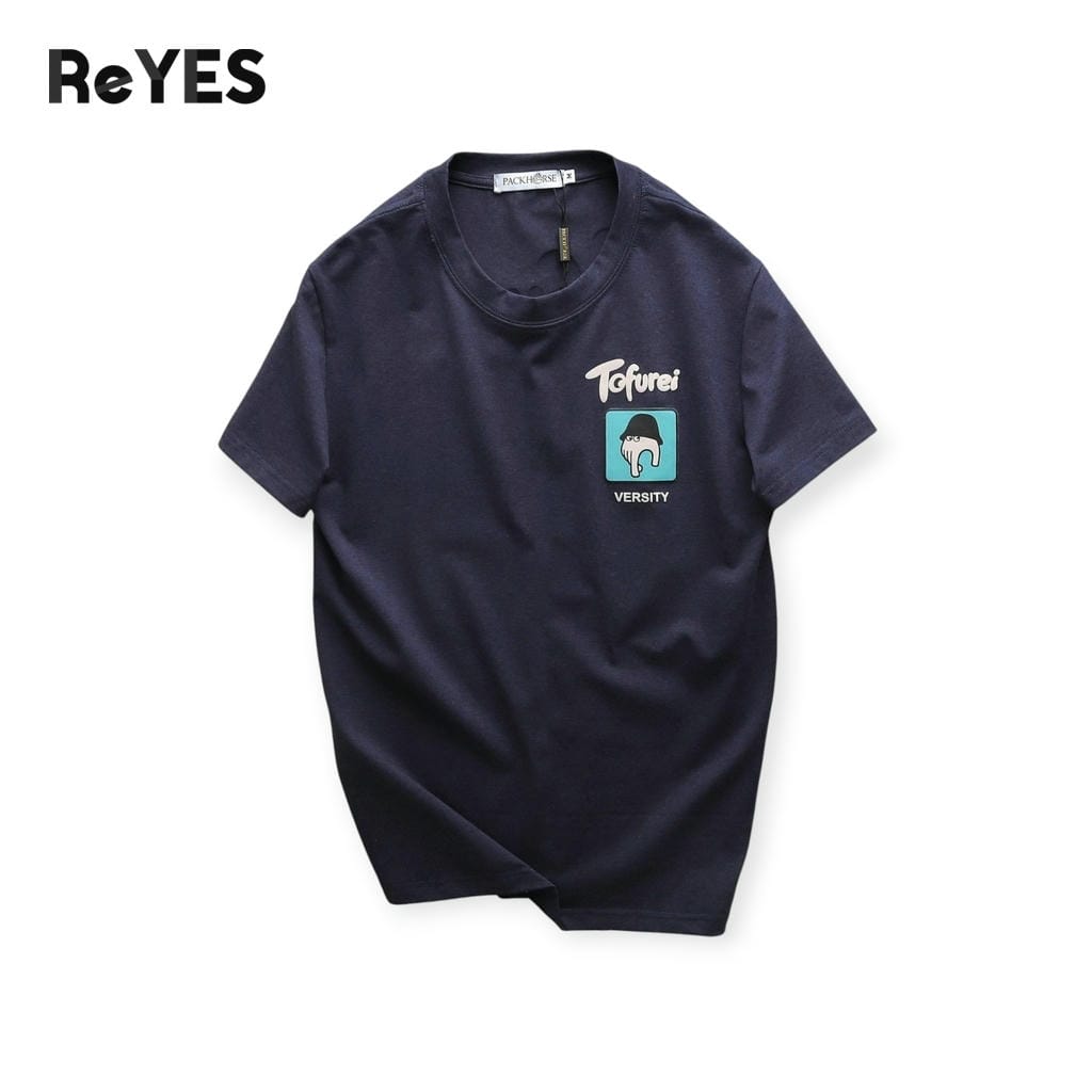 Áo thun nam cổ tròn cotton 100% form regular ReYES RTX018 in hình lưng đi học đi chơi thoáng mát, có size lớn, big size - Ảnh 9