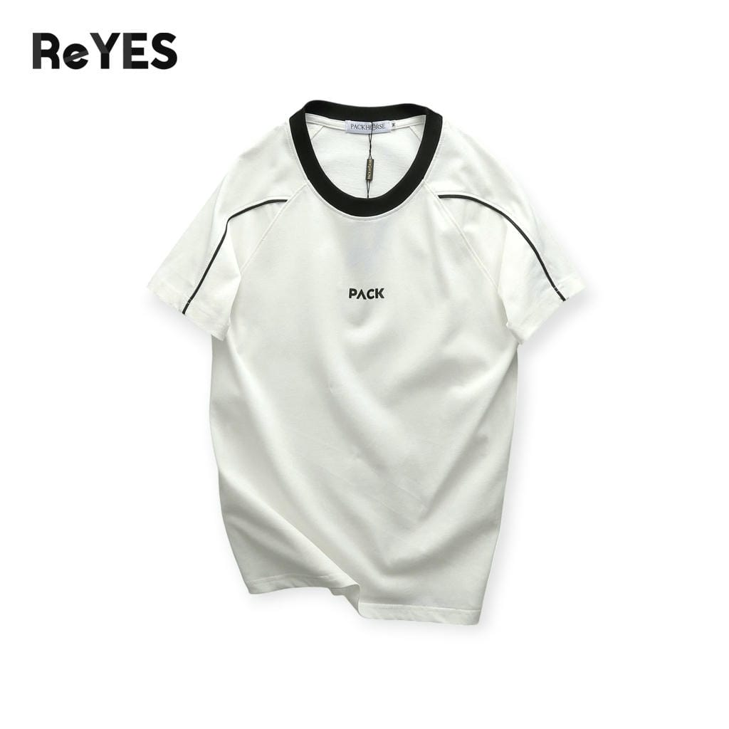 Áo thun nam cổ tròn cotton 100% form regular viền vai phối màu trẻ trung ReYES RTX013 - Ảnh 9
