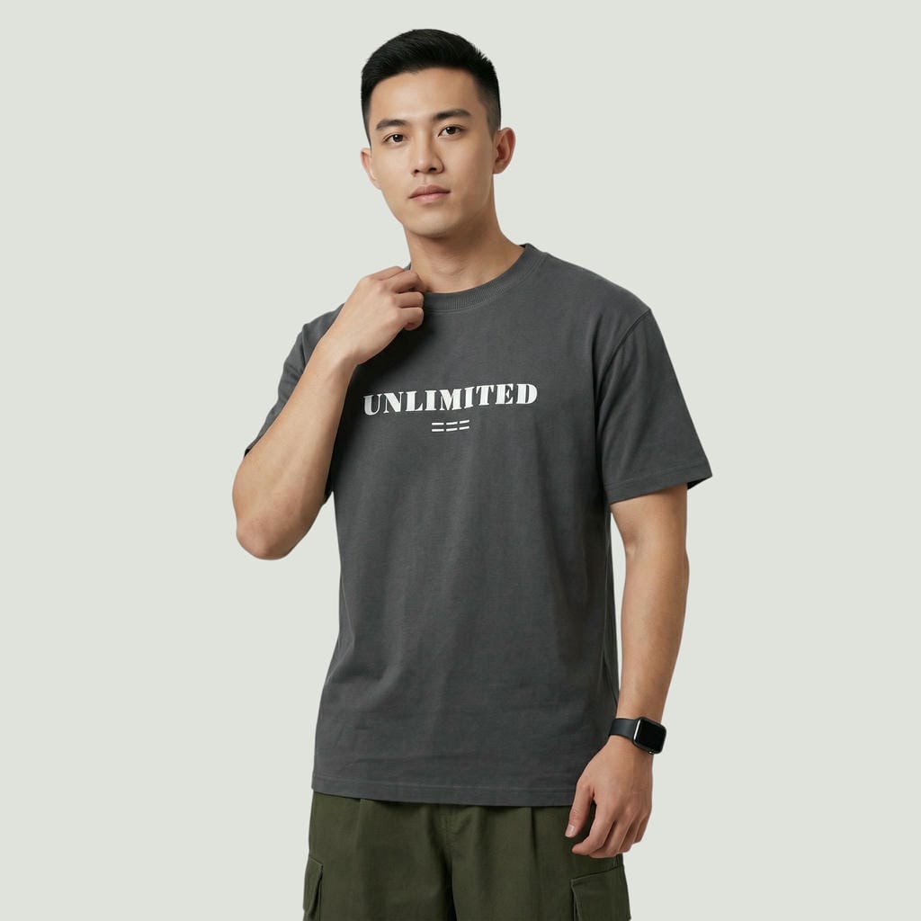 Áo thun nam form rộng oversize