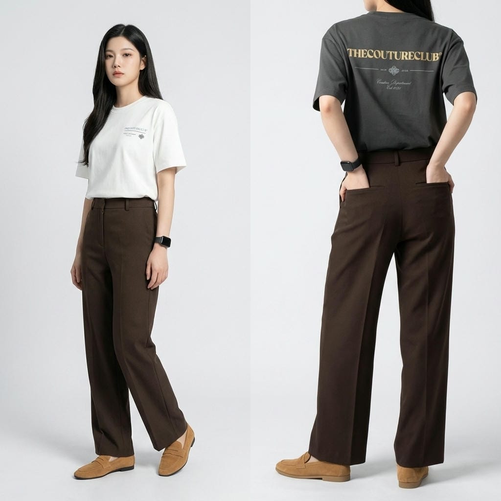 Alternative view of Áo thun nam nữ form rộng Oversize ReYES ROT003 cotton khô 100% in lưng, mặc đôi đi chơi, màu trắng, xám