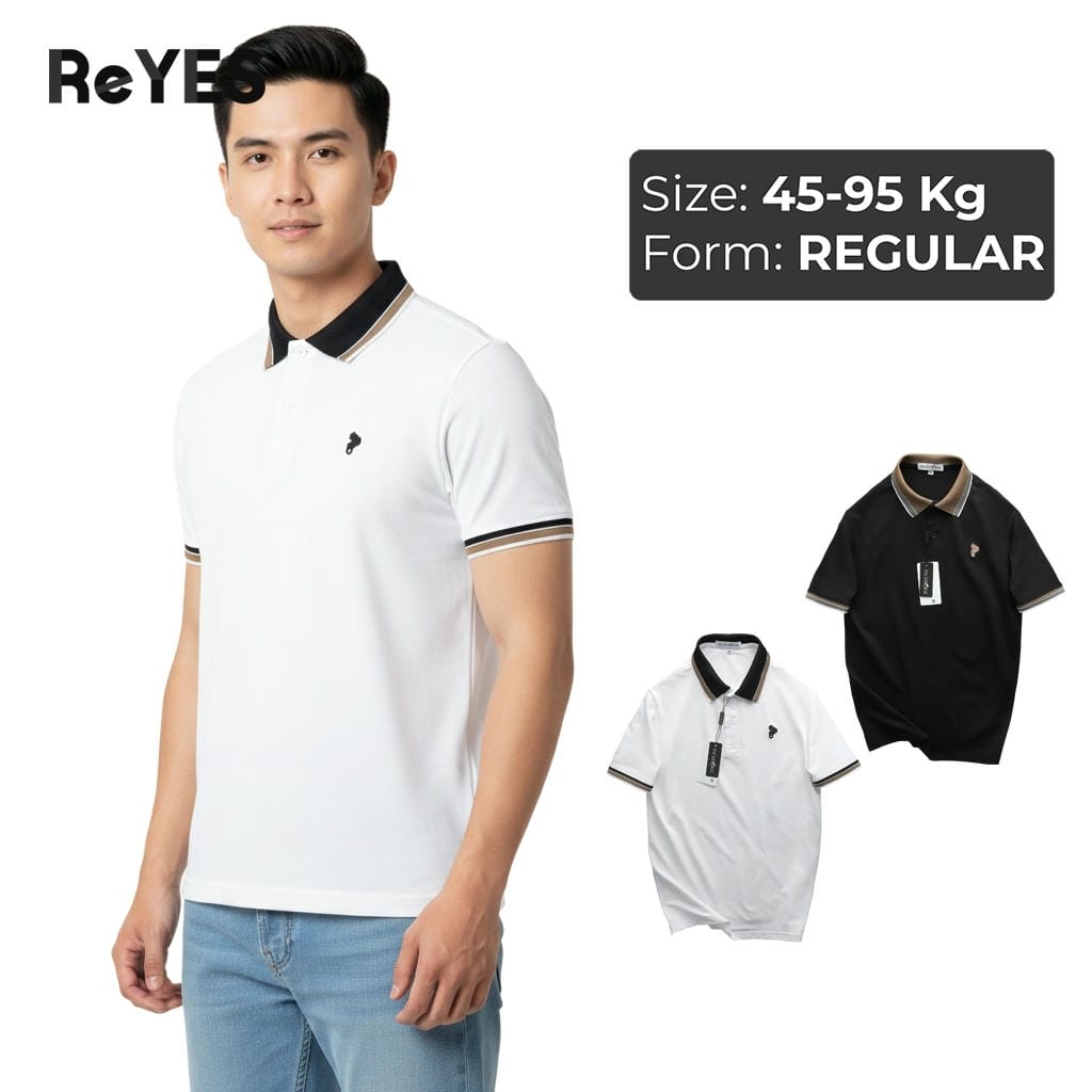 Áo thun nam polo tay ngắn cá sấu lạnh Polo ReYES RSP051 form regular, áo polo nam công sở, có big size