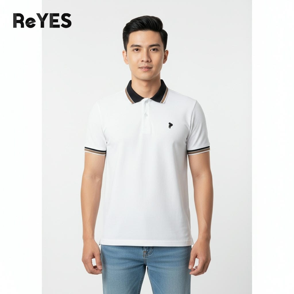 Áo thun nam polo tay ngắn cá sấu lạnh Polo ReYES RSP051 form regular, áo polo nam công sở, có big size - Ảnh 3