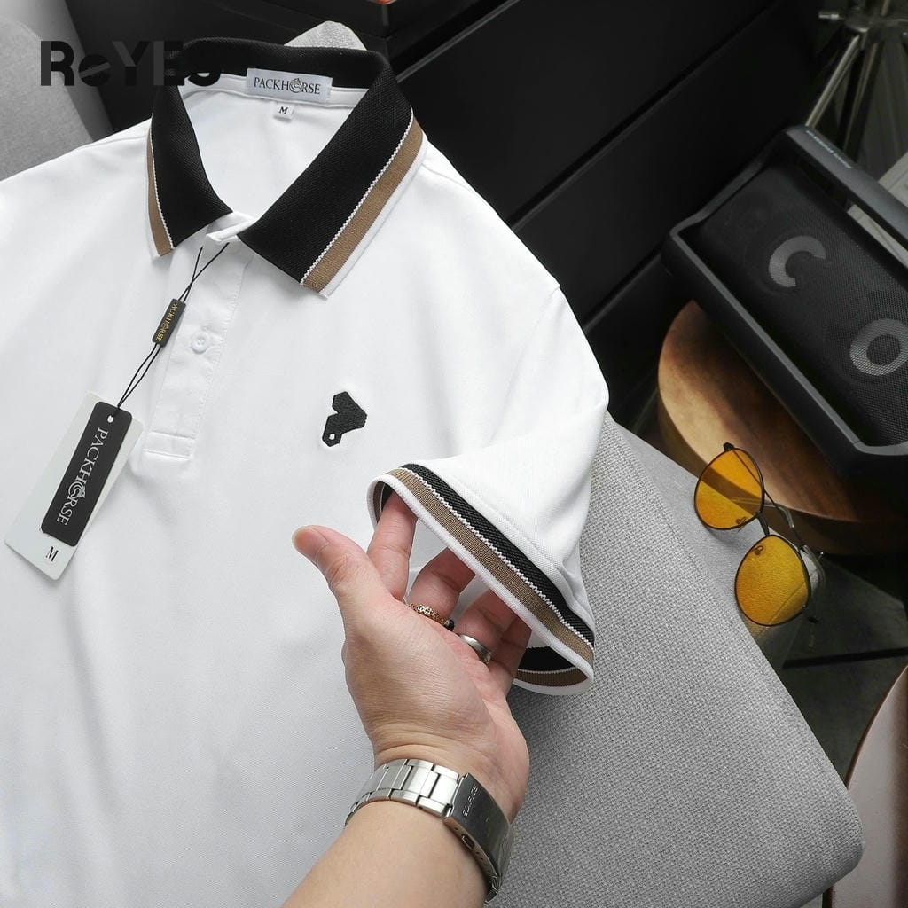 Áo thun nam polo tay ngắn cá sấu lạnh Polo ReYES RSP051 form regular, áo polo nam công sở, có big size - Ảnh 5
