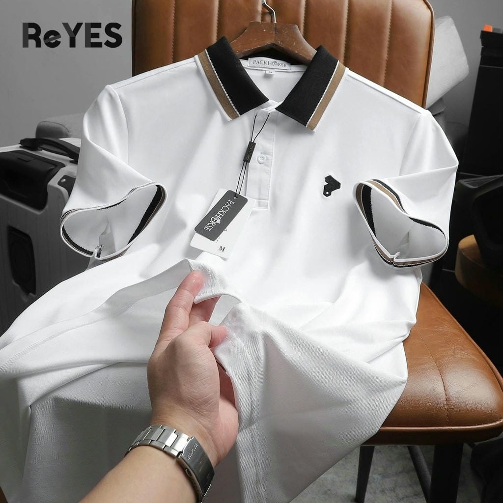 Áo thun nam polo tay ngắn cá sấu lạnh Polo ReYES RSP051 form regular, áo polo nam công sở, có big size - Ảnh 8