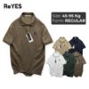 Áo thun nam polo tay ngắn cá sấu vảy cá cổ bẻ bo gân basic sang trọng ReYES RSP013