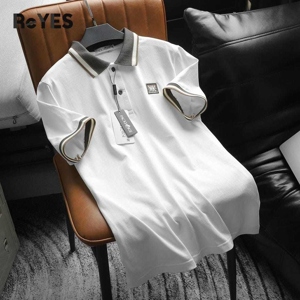 Áo thun nam polo tay ngắn Polo ReYES RSP050 cotton mịn mát, áo polo nam basic lịch sự công sở - Ảnh 6