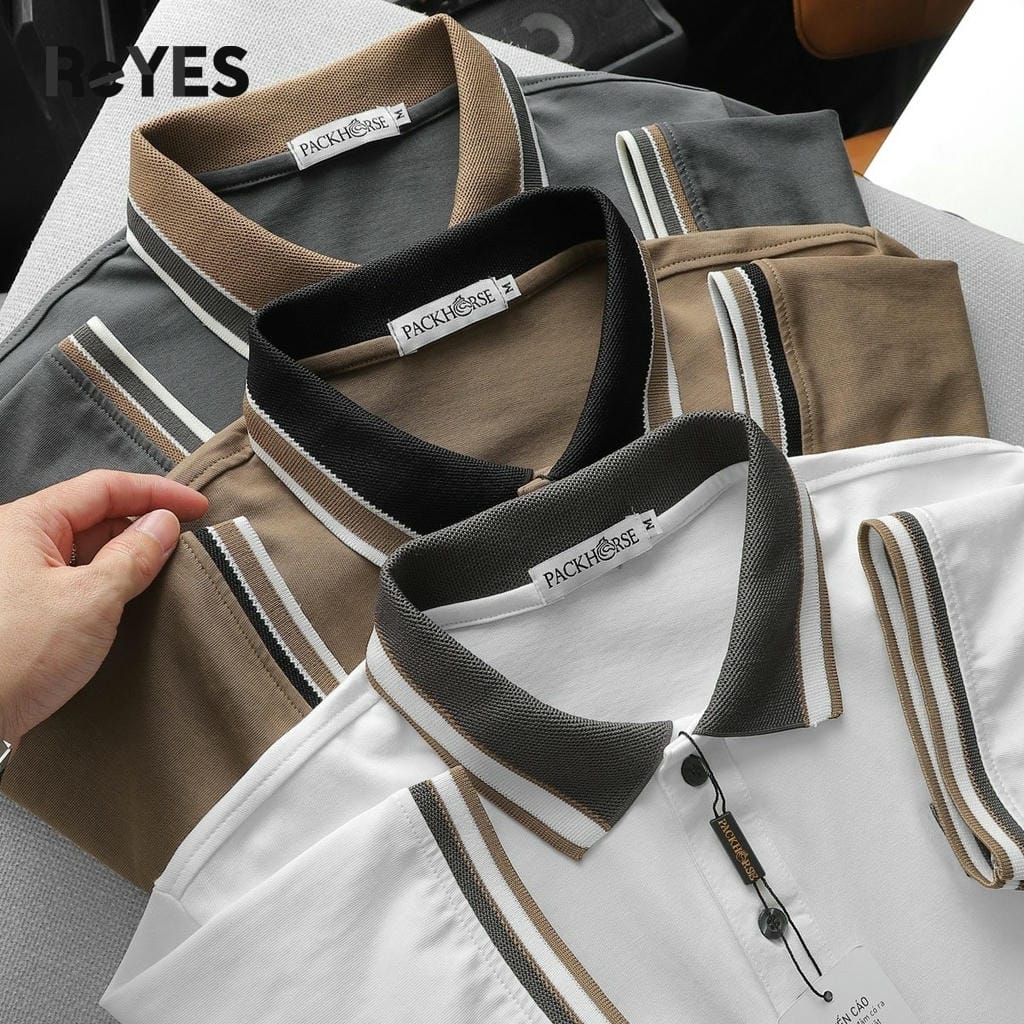 Áo thun nam polo tay ngắn Polo ReYES RSP050 cotton mịn mát, áo polo nam basic lịch sự công sở - Ảnh 8