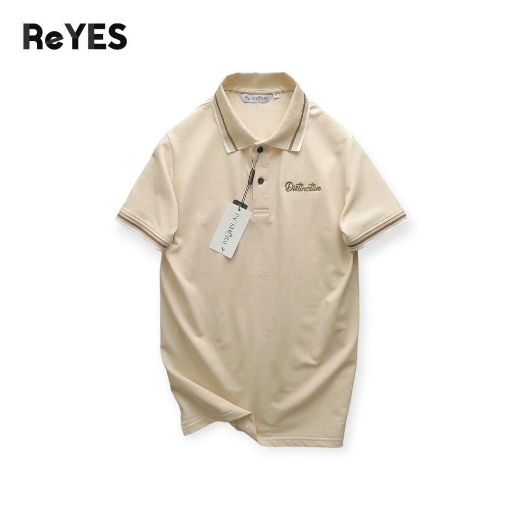 Áo thun nam polo tay ngắn ReYES RSP022, áo thun nam có cổ tici regular fit, có big size - Ảnh 9