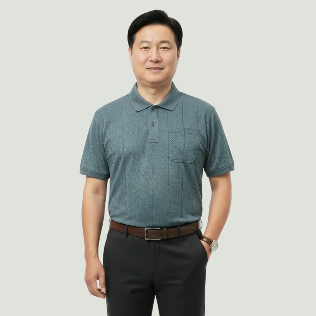 Áo thun nam trung niên