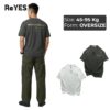 Áo Thun Unisex Form Rộng ReYES ROT003 Cotton Khô 100% - Áo Phông Nam Nữ Oversize In Chữ Cá Tính Mặc Đôi Đi Chơi
