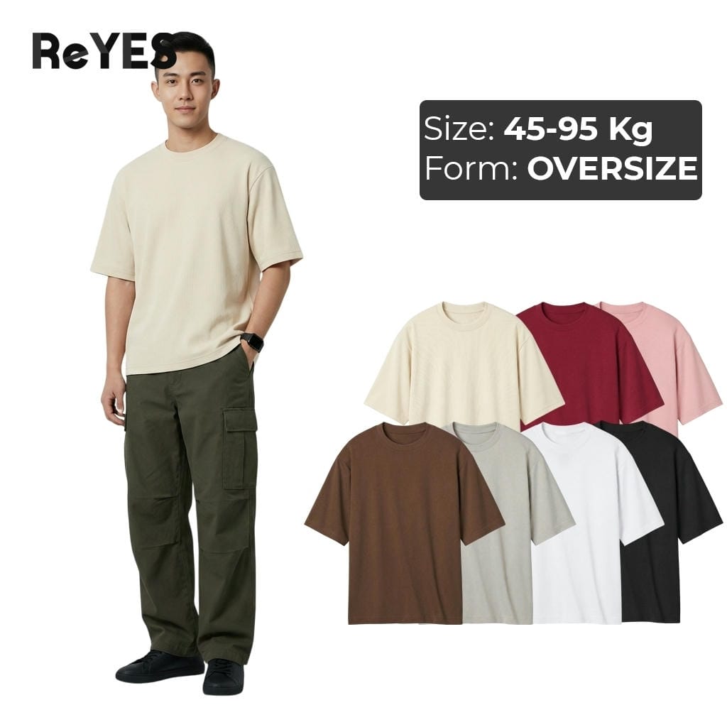 Áo thun unisex nam nữ cotton 100% form rộng oversize áo phông unisex trơn basic local brand style ReYES ROT002