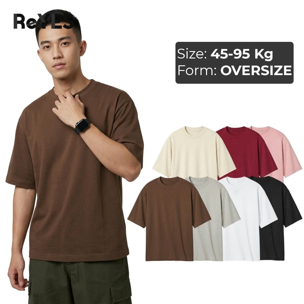 Áo thun unisex nam nữ form rộng oversize cotton 100% basic cân mọi outfit đi học đi chơi ReYES ROT002