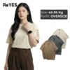Áo thun unisex nam nữ form rộng Oversize vải Cotton 100% thấm hút, áo phông in hình tay cá tính Idea ReYES ROT008