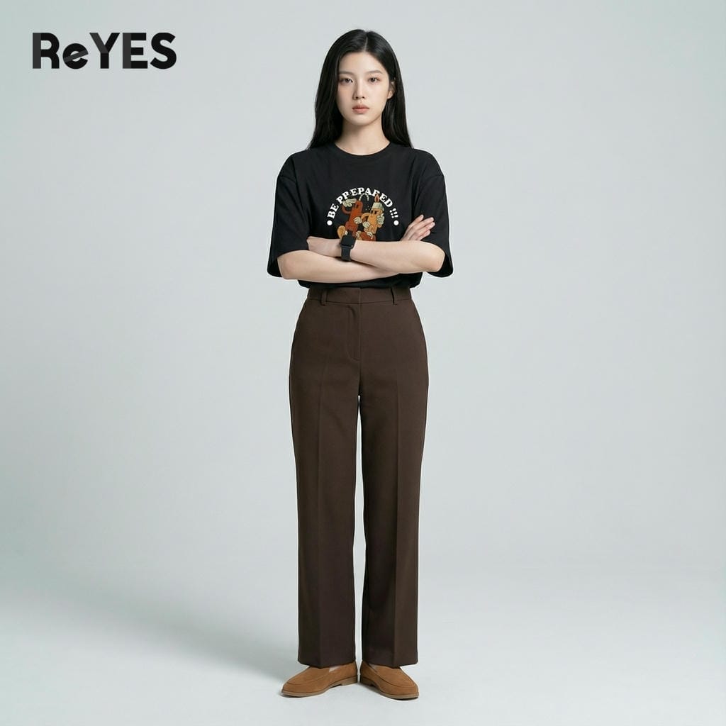 Áo thun unisex nam nữ Oversize in hình Be Prepared cực cháy chất Cotton 100% form rộng ReYES ROT016 - Ảnh 5