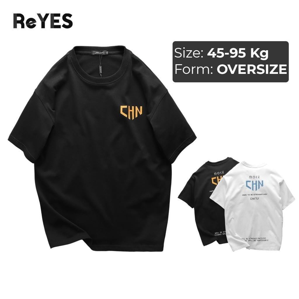 Áo thun unisex nam nữ ReYES ROT013 form rộng oversize chất cotton 100% thấm hút mồ hôi áo phông nam nữ mặc đôi
