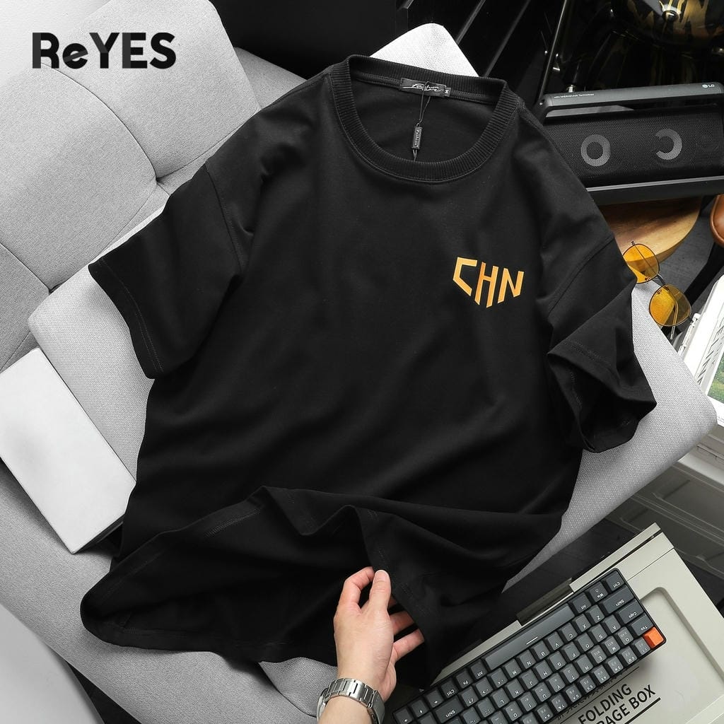 Áo thun unisex nam nữ ReYES ROT013 form rộng oversize chất cotton 100% thấm hút mồ hôi áo phông nam nữ mặc đôi - Ảnh 9