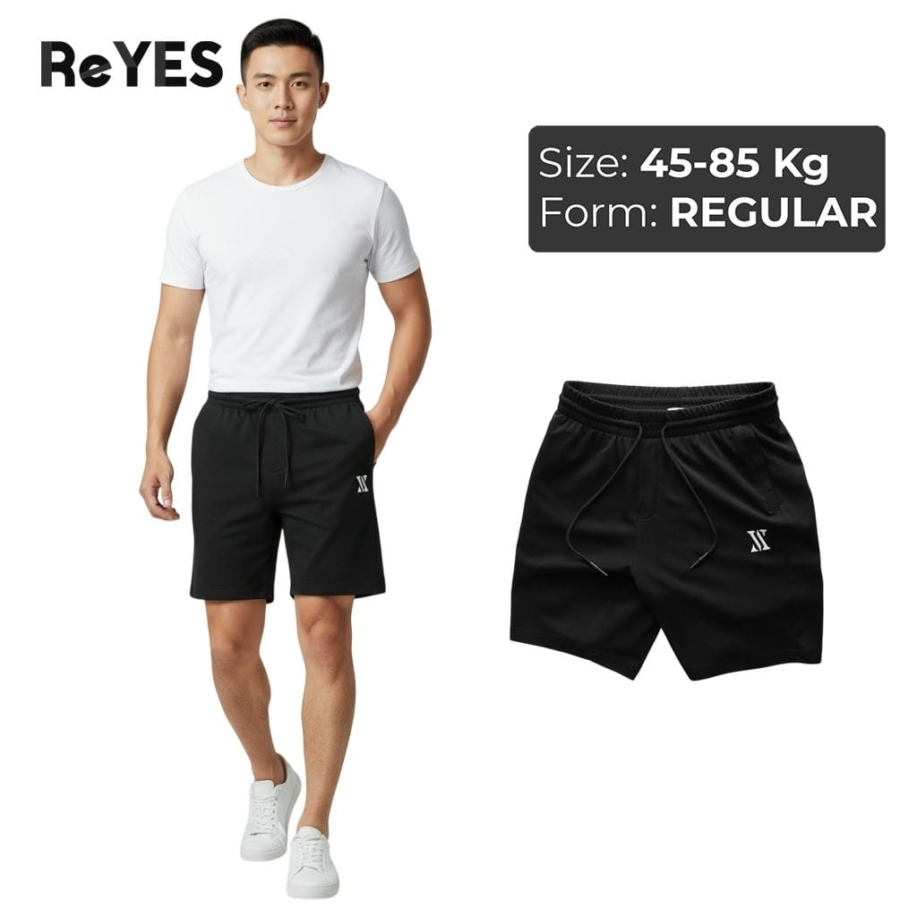 Quần đùi nam thun Cotton ReYES RPS002 Quần short nam ngắn mặc nhà tập Gym thể thao co giãn thoáng mát