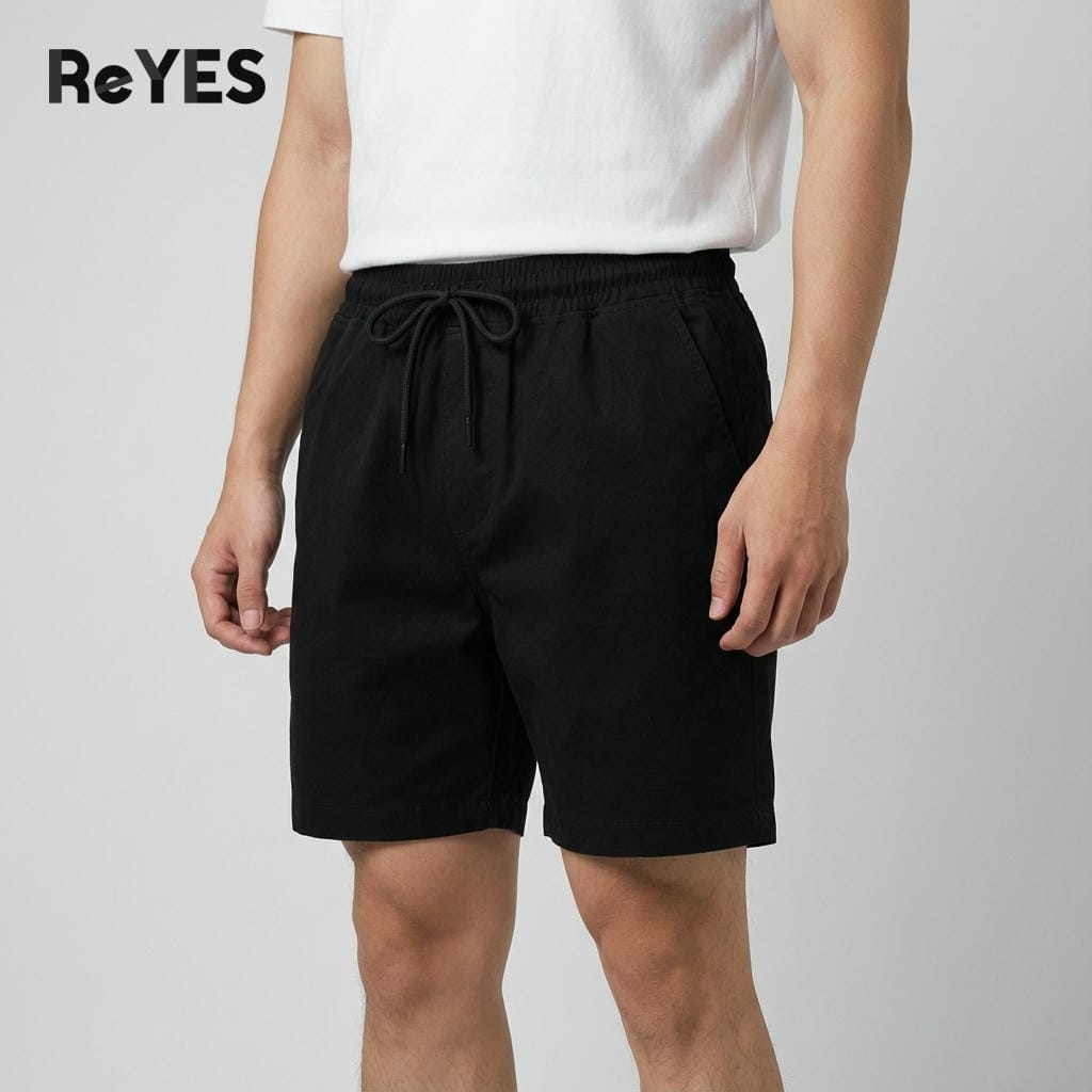 Quần short nam lưng thun kaki ReYES RPS001 co giãn, quần đùi nam mặc nhà đi chơi big size đến 95kg - Ảnh 5