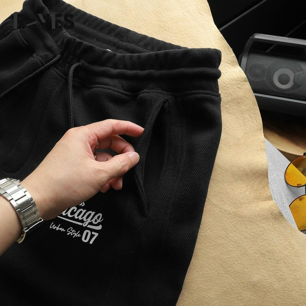 Quần short nam ReYES RPS011 thun Pique co giãn, quần đùi nam thể thao có túi khóa kéo tiện lợi, mặc nhà thoáng mát - Ảnh 8