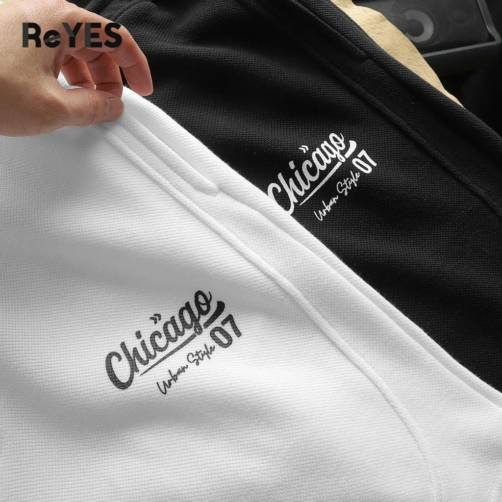 Quần short nam ReYES RPS011 thun Pique co giãn, quần đùi nam thể thao có túi khóa kéo tiện lợi, mặc nhà thoáng mát - Ảnh 9