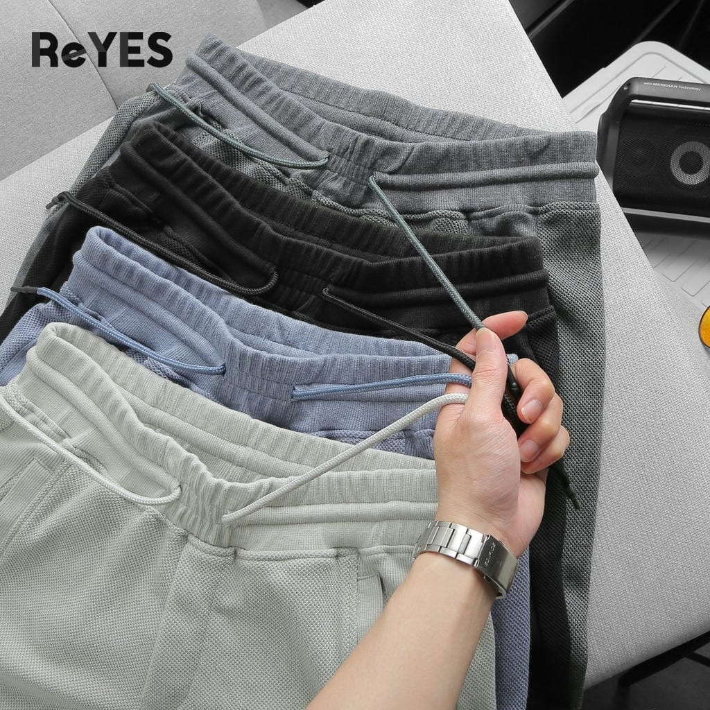 Quần short nam thể thao trơn basic ReYES RPS005, quần đùi nam thun Pique co giãn, thoáng mát mặc nhà, tập gym - Ảnh 9