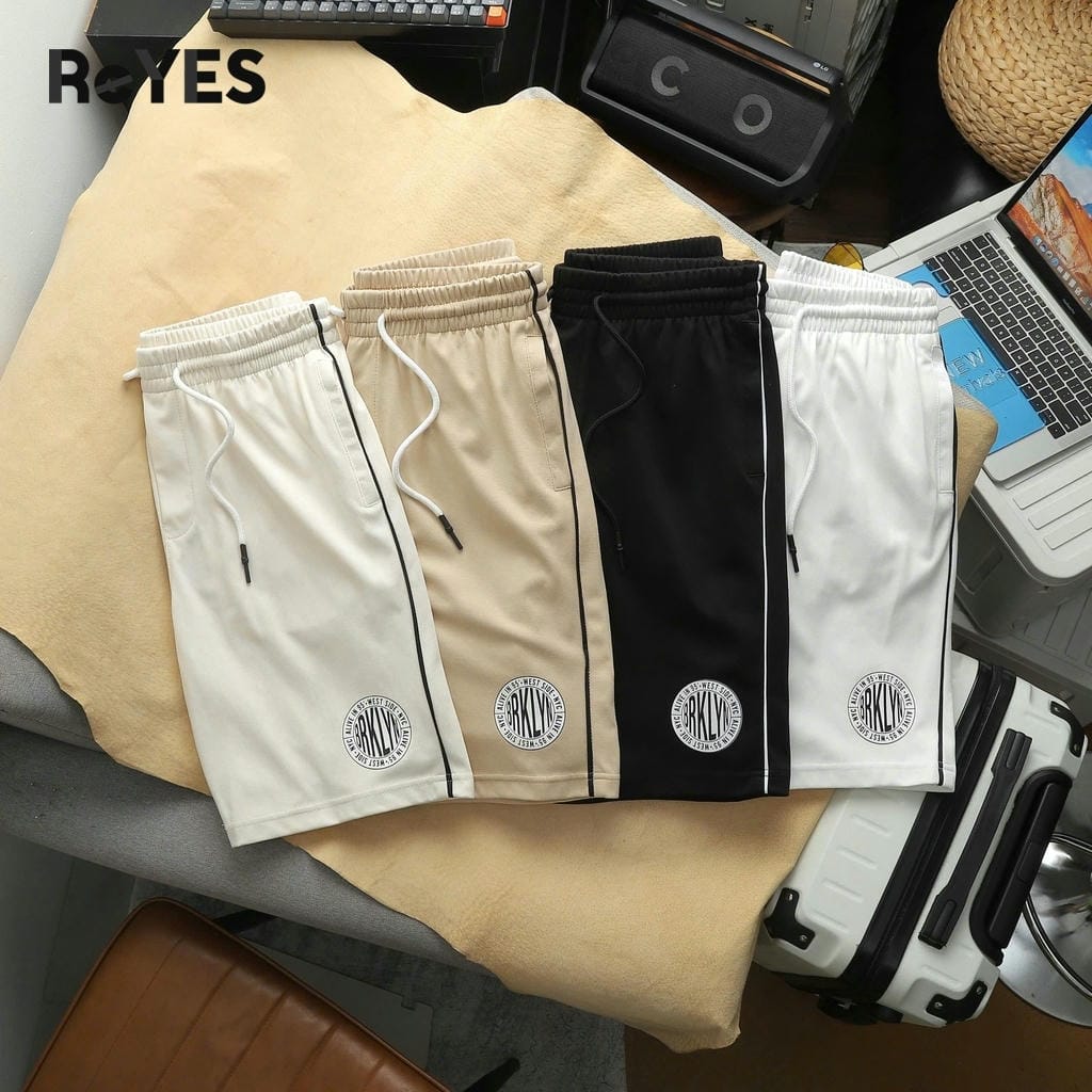 Quần short nam thun co giãn thoáng mát, túi khoá kéo an toàn – đi chơi, luyện tập, mặc ngủ ReYES RPS003 - Ảnh 6