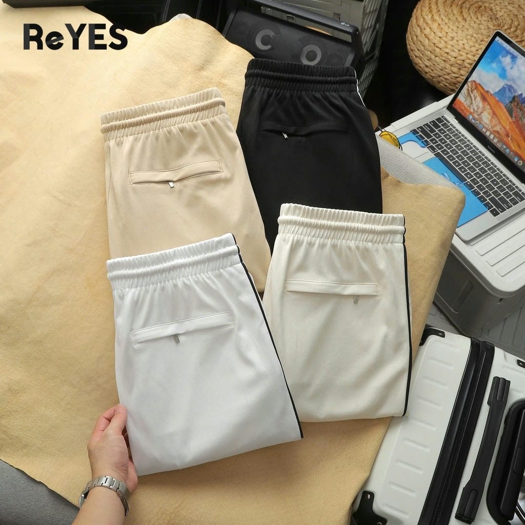 Quần short nam thun co giãn thoáng mát, túi khoá kéo an toàn – đi chơi, luyện tập, mặc ngủ ReYES RPS003 - Ảnh 7