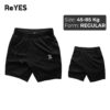 Quần Thun Nam Ngắn Dáng Thể Thao Trên Gối, Quần Short Nam Vải Dày Dặn Co Giãn Mặc Hàng Ngày ReYES RPS002